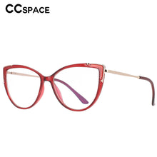 Load image into Gallery viewer, 53271 Retro Cat Eye Anti Blue Light Optical Glasses Frames Women Men TR90 Computer Eyeglasses