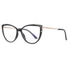 Load image into Gallery viewer, 53271 Retro Cat Eye Anti Blue Light Optical Glasses Frames Women Men TR90 Computer Eyeglasses