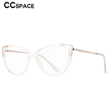 Load image into Gallery viewer, 53271 Retro Cat Eye Anti Blue Light Optical Glasses Frames Women Men TR90 Computer Eyeglasses