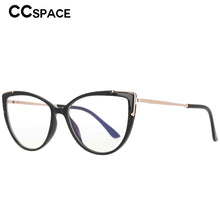 Load image into Gallery viewer, 53271 Retro Cat Eye Anti Blue Light Optical Glasses Frames Women Men TR90 Computer Eyeglasses