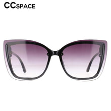 Load image into Gallery viewer, 53307 Square Cat Eye  Sunglasses Stripe Leg Brand Designer Men Women Shades Uv400 Vintage Glasses