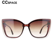 Load image into Gallery viewer, 53307 Square Cat Eye  Sunglasses Stripe Leg Brand Designer Men Women Shades Uv400 Vintage Glasses