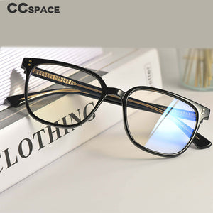 53324 TR90 Retro Square Anti Blue Light Optical Glasses Frames Men Women Computer Eyeglasses