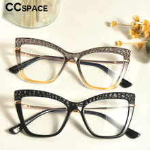 Load image into Gallery viewer, 53333 Retro Square Cat Eye Optical Glasses Frames Men Women Computer Eyeglasses