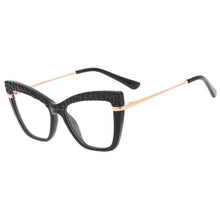 Load image into Gallery viewer, 53333 Retro Square Cat Eye Optical Glasses Frames Men Women Computer Eyeglasses