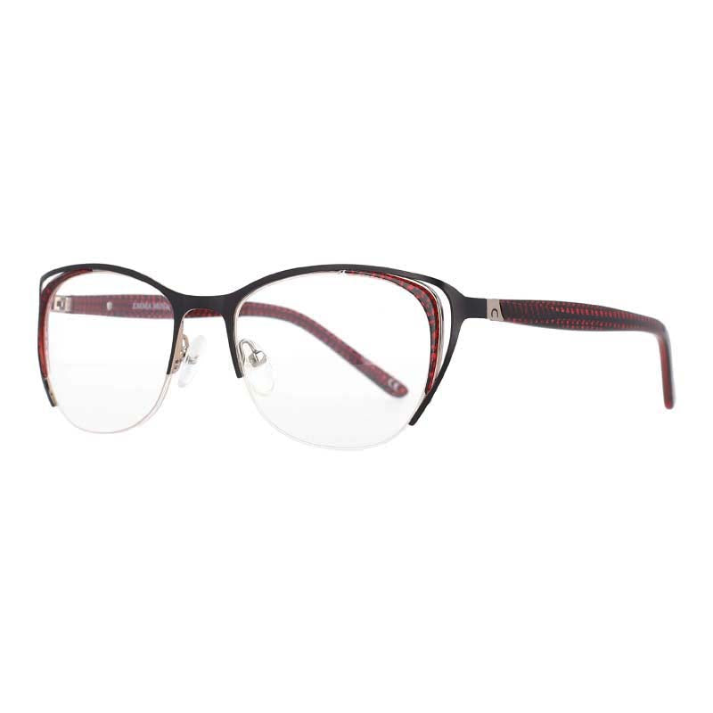 53336 Acetate Cat Eye Anti Blue Light Optical Glasses Frames Metal Women  Hollow Computer Eyeglasses