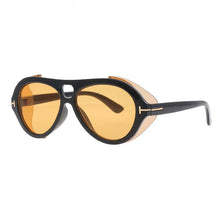 Load image into Gallery viewer, 53351 Brand Designer Goggle Windproof Sunglasses Men Women Shades Uv400 Vintage Glasses