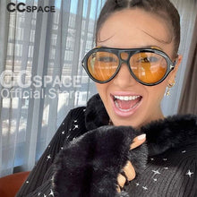 Load image into Gallery viewer, 53351 Brand Designer Goggle Windproof Sunglasses Men Women Shades Uv400 Vintage Glasses