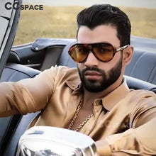 Load image into Gallery viewer, 53351 Brand Designer Goggle Windproof Sunglasses Men Women Shades Uv400 Vintage Glasses