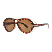 Load image into Gallery viewer, 53351 Brand Designer Goggle Windproof Sunglasses Men Women Shades Uv400 Vintage Glasses