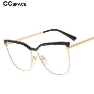 53366 TR90 Gambe a Molla Montature per occhiali da vista in metallo anti luce blu Uomo Donna Occhiali da vista per computer 
