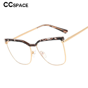 53366 TR90 Gambe a Molla Montature per occhiali da vista in metallo anti luce blu Uomo Donna Occhiali da vista per computer 