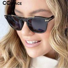 Load image into Gallery viewer, 53375 Square Anti Blue Light Glasses Frames Polarized Sunglasses With Magnetic Clip Men Women Computer Eyeglasses