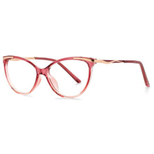 Load image into Gallery viewer, 53383 TR90 Cat Eye Anti Blue Light  Optical Glasses Frames Men Women Computer Eyeglasses