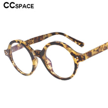 Load image into Gallery viewer, 53385 TR90 Anti Blue Light Round Punk Optical Glasses Frames Men Women Computer Eyeglasses