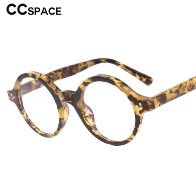 53385 TR90 Anti Blue Light Round Punk Optical Glasses Frames Men Women Computer Eyeglasses