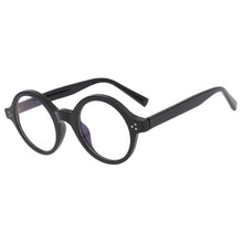 Load image into Gallery viewer, 53385 TR90 Anti Blue Light Round Punk Optical Glasses Frames Men Women Computer Eyeglasses