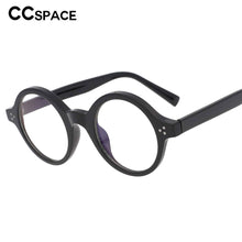 Load image into Gallery viewer, 53385 TR90 Anti Blue Light Round Punk Optical Glasses Frames Men Women Computer Eyeglasses