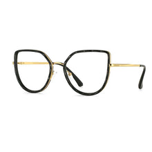 Load image into Gallery viewer, 53386 TR90 Retro Cat Eye Anti Blue Light Optical Glasses Frames Women Computer Eyeglasses
