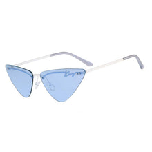 Load image into Gallery viewer, 53409 Rimless Triangle Super Light Sunglasses Brand Designer Men Women Shades Uv400 Vintage Glasses