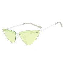 Load image into Gallery viewer, 53409 Rimless Triangle Super Light Sunglasses Brand Designer Men Women Shades Uv400 Vintage Glasses