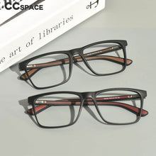 Load image into Gallery viewer, 53413 TR90 Square Glasses Frames Super Light Men Women Computer Eyeglasses