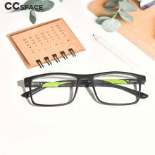 Load image into Gallery viewer, 53414 Retro Square Small Frame Sport Glasses Frames Men Women Tr90 Computer Eyeglasses