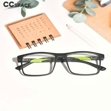 53414 Retro Square Small Frame Sport Glasses Frames Men Women Tr90 Computer Eyeglasses