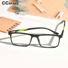 Load image into Gallery viewer, 53414 Retro Square Small Frame Sport Glasses Frames Men Women Tr90 Computer Eyeglasses
