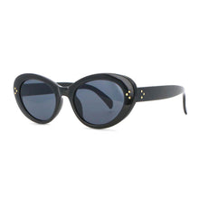 Load image into Gallery viewer, 53532 Retro Cat Eye Sunglasses Rivet Brand Designer Men Women Shades Uv400 Vintage Glasses