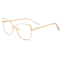 Load image into Gallery viewer, 53544 Metal Anti Blue Light Retro Optical Glasses Frames Men Women Computer Eyeglasses