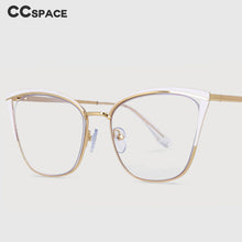 Load image into Gallery viewer, 53545 Retro Women Anti Blue Light Metal Optical Glasses Frames Computer Eyeglasses