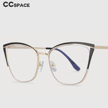 Load image into Gallery viewer, 53545 Retro Women Anti Blue Light Metal Optical Glasses Frames Computer Eyeglasses