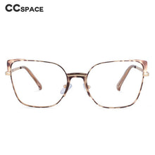 Load image into Gallery viewer, 53587 Cat Eye Rectangle Anti Blue Light Optical Metal Glasses Frames Women Computer Eyeglasses