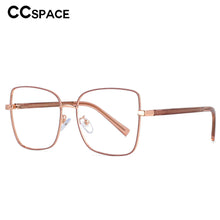 Load image into Gallery viewer, 53588 Square Retro Anti Blue Light Optical Metal Glasses Frames Men Women Computer Eyeglasses