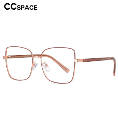 53588 Square Retro Anti Blue Light Optical Metal Glasses Frames Men Women Computer Eyeglasses