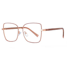 Load image into Gallery viewer, 53588 Square Retro Anti Blue Light Optical Metal Glasses Frames Men Women Computer Eyeglasses