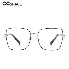 Load image into Gallery viewer, 53588 Square Retro Anti Blue Light Optical Metal Glasses Frames Men Women Computer Eyeglasses