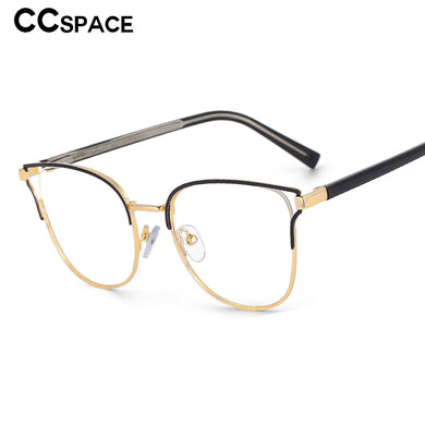53589 Anti Blue Light Cat Eye Eyebrow Metal Optical Glasses Frames Men Women Computer Eyeglasses