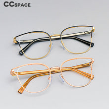 Load image into Gallery viewer, 53589 Anti Blue Light Cat Eye Eyebrow Metal Optical Glasses Frames Men Women Computer Eyeglasses
