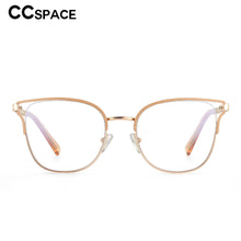 Load image into Gallery viewer, 53589 Anti Blue Light Cat Eye Eyebrow Metal Optical Glasses Frames Men Women Computer Eyeglasses