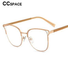Load image into Gallery viewer, 53589 Anti Blue Light Cat Eye Eyebrow Metal Optical Glasses Frames Men Women Computer Eyeglasses