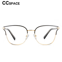 Load image into Gallery viewer, 53589 Anti Blue Light Cat Eye Eyebrow Metal Optical Glasses Frames Men Women Computer Eyeglasses