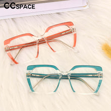 Load image into Gallery viewer, 53590 TR90 Oversized Stripe Anti Blue Light Glasses Frames Men Women Computer Eyeglasses
