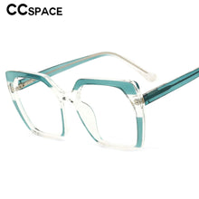 Load image into Gallery viewer, 53590 TR90 Oversized Stripe Anti Blue Light Glasses Frames Men Women Computer Eyeglasses