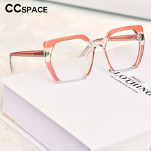 Load image into Gallery viewer, 53590 TR90 Oversized Stripe Anti Blue Light Glasses Frames Men Women Computer Eyeglasses