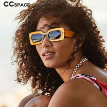 Load image into Gallery viewer, 53592 Retro Square Punk Brand Sunglasses Men Women Shades Uv400 Vintage Glasses