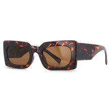 Load image into Gallery viewer, 53592 Retro Square Punk Brand Sunglasses Men Women Shades Uv400 Vintage Glasses