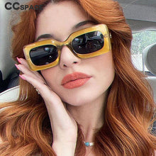 Load image into Gallery viewer, 53592 Retro Square Punk Brand Sunglasses Men Women Shades Uv400 Vintage Glasses