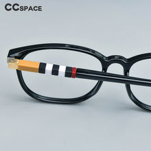Load image into Gallery viewer, 53611 TR90 Square Stripe Legs Brand Glasses Frames Anti Blue Light Optical Women Computer Eyeglasses